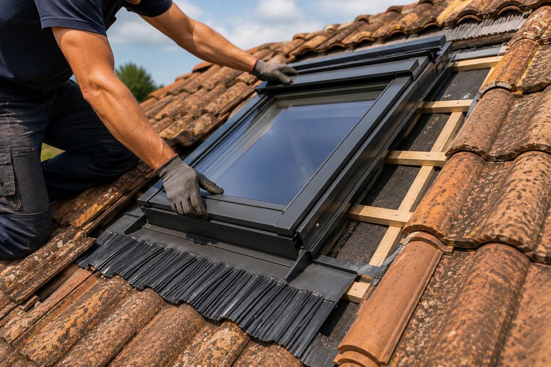Installation et remplacement de Velux — Couvreur Legrain Pierrot, Pouillé